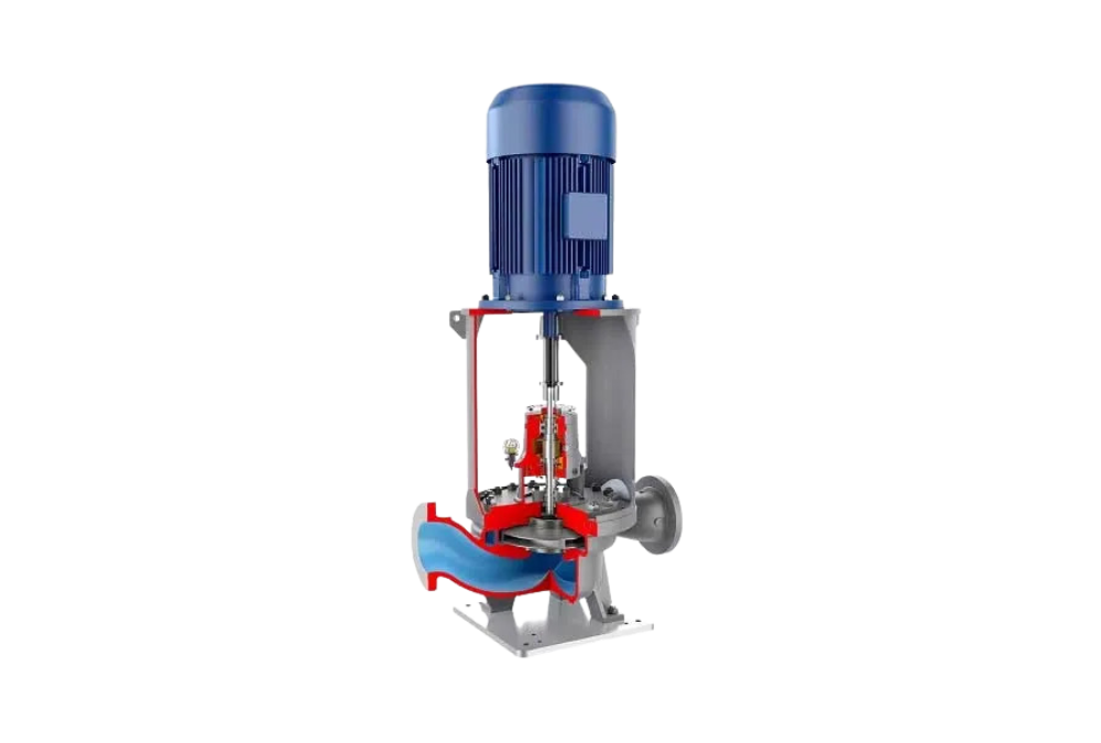 Flowserve HPX-V API Process Pump offering durability and reliable performance for oil and gas applications, including midstream and downstream.