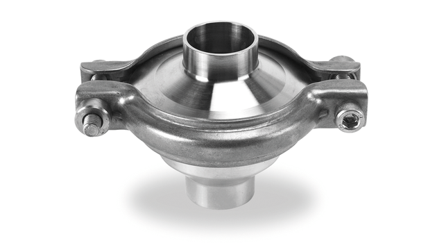 Alfa Laval LKC-2 Non-return Valve Installed in Sanitary Process Line