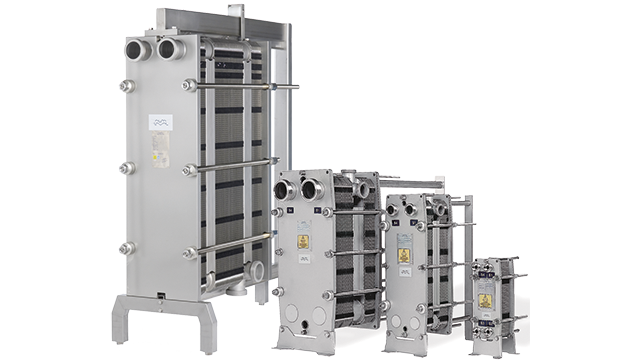 Alfa Laval Baseline Gasketed Plate Heat Exchanger for Food and Beverage Applications