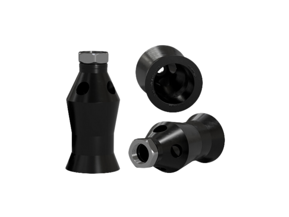 Vortex Radial Eductor for efficient tank mixing, ideal for irregular tanks and high solids liquids in industrial applications.