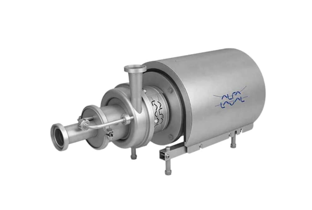 Alfa Laval LKH Prime centrifugal pump optimized for CIP return, delivering energy efficiency and quiet operation in hygienic processes.
