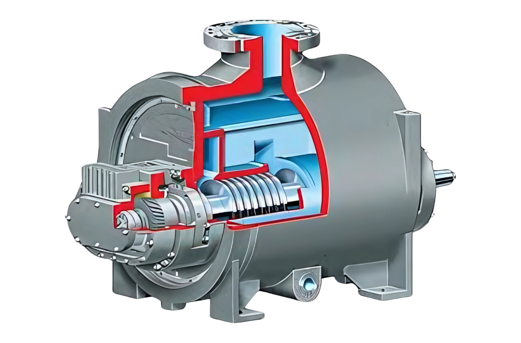 MP1 Multiphase Screw Pump for crude oil gas and water transfer in oilfield applications