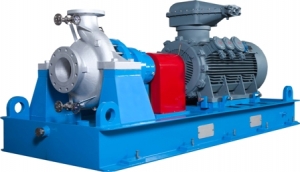CR MAG-M API horizontal magnetic drive pump designed for API 685 compliance and hazardous fluid transfer