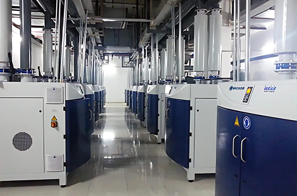 Becker Centralised System unit for vacuum and compressed air supply