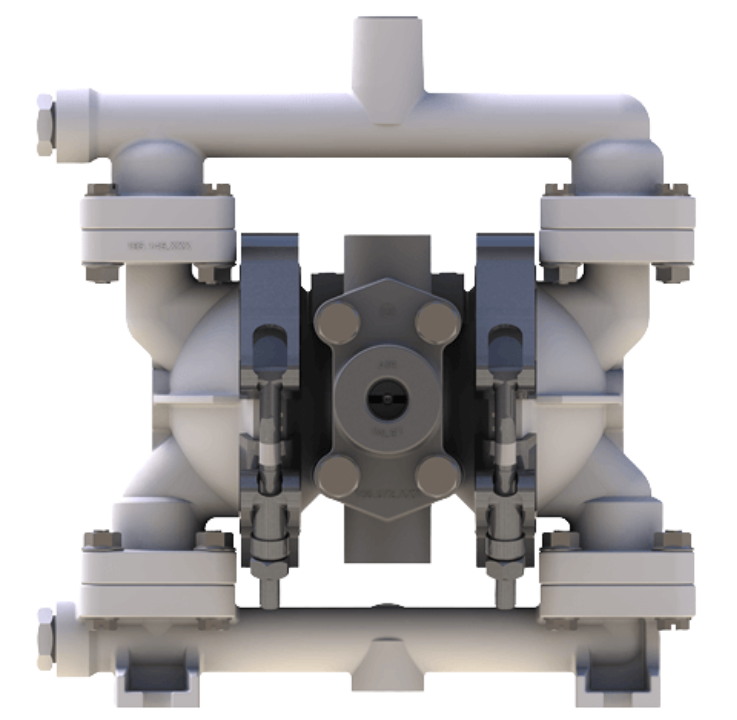 Versa-Matic ¼ inch bolted plastic AODD pump