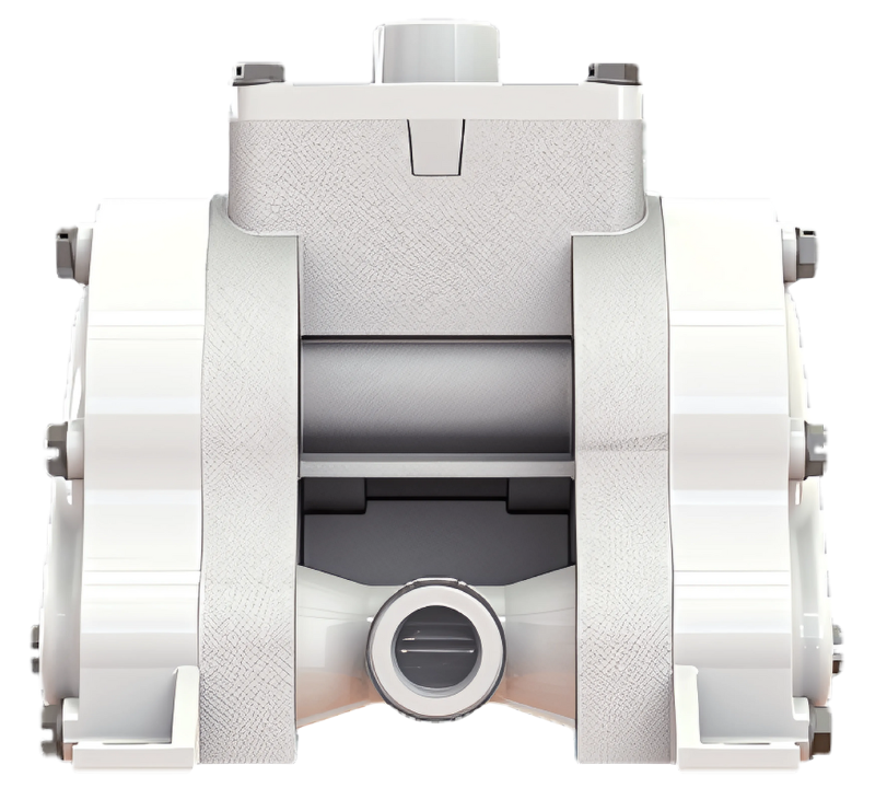 Versa-Matic 3/8 inch bolted plastic AODD pump